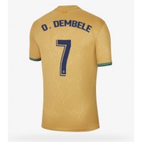 Barcelona Ousmane Dembele #7 Fotballklær Bortedrakt 2022-23 Kortermet